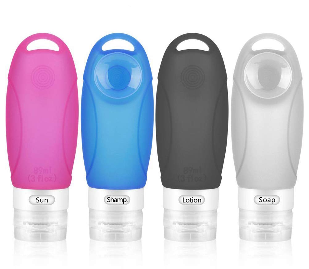 Travel Gear - refillable bottles